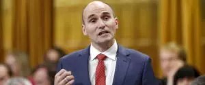 Canada's Families, Children and Social Development Minister Jean-Yves Duclos speaks during Question Period in the House of Commons on Parliament Hill in Ottawa, Canada, December 9, 2015. REUTERS/Chris Wattie